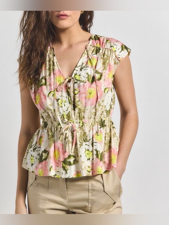 10 Crosby Derek Lam Tops - Derek Lam 10 Crosby Caroline Double Tie Top NWT!